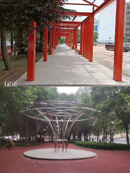 園林綠化工程隊(duì)為民辦實(shí)事 家門(mén)口的小公園 裝著大大的幸福